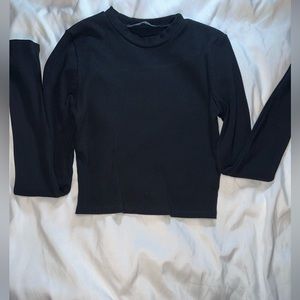 Naked Wardrobe snatched collection ribbed crop top.